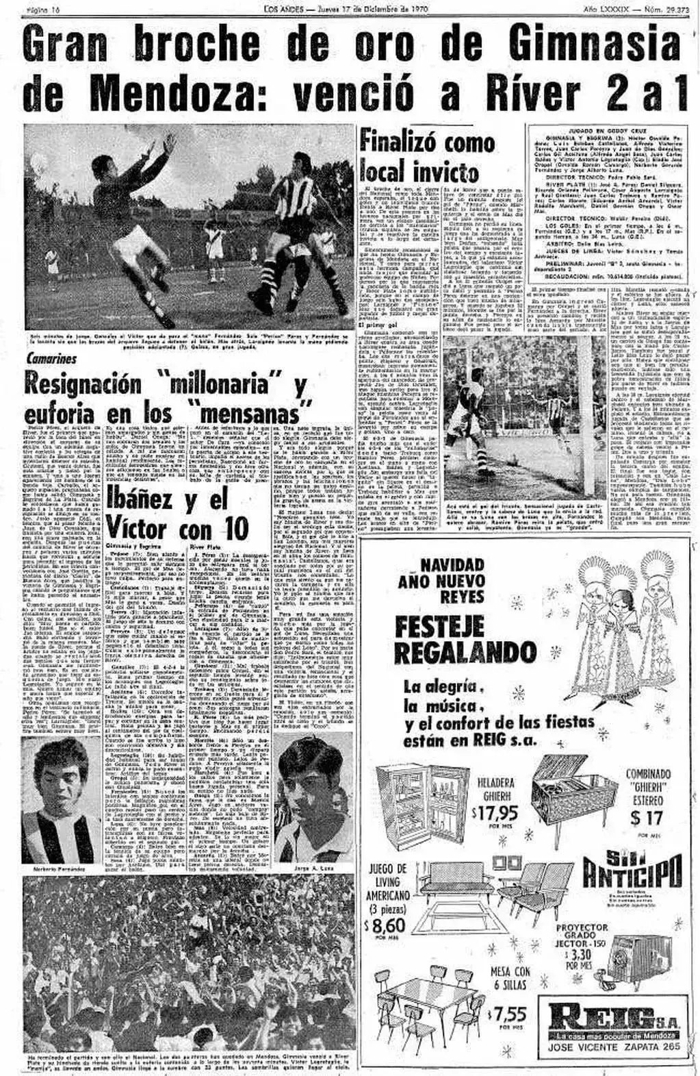 Fútbol Argentino, Gimnasia y Esgrima de Mendoza, Primera Nacional, Deportivo Madryn.